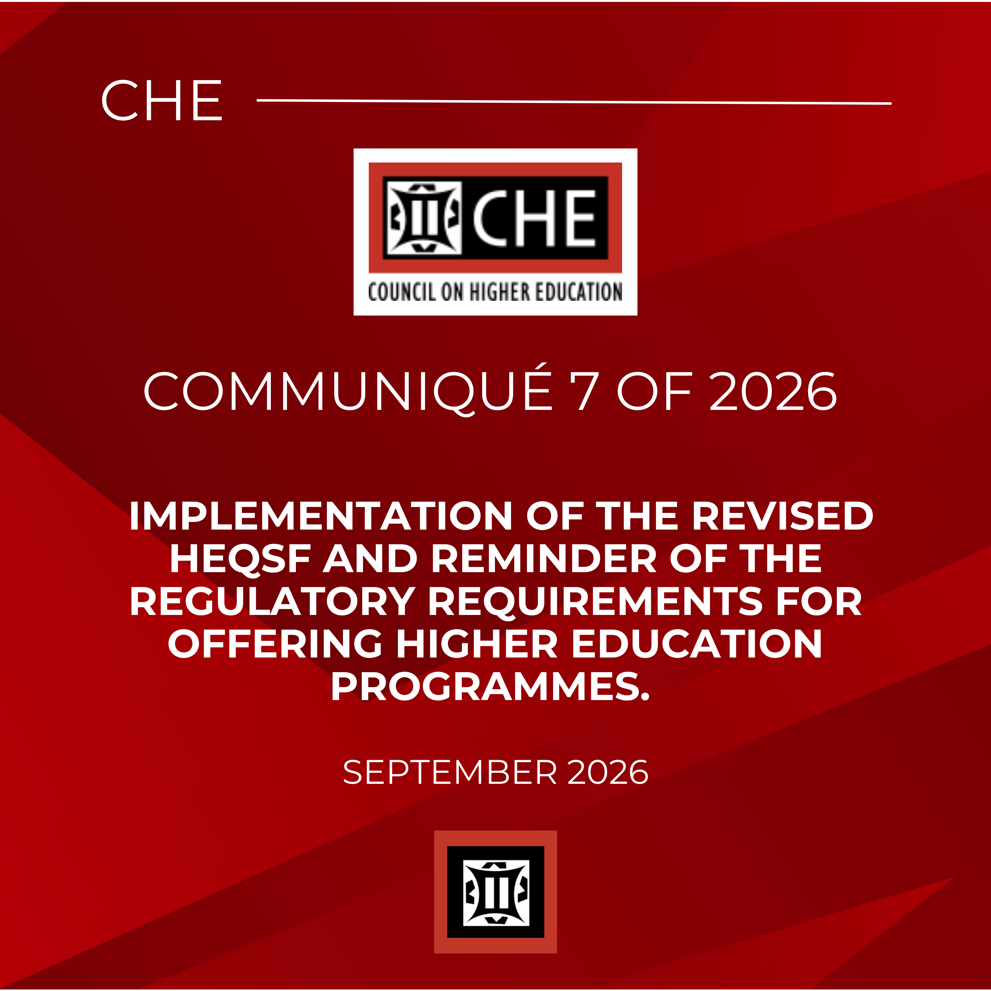 Find our latest Communique, click on the following link to access and download: